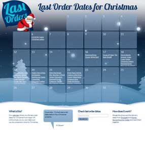 last orders for christmas